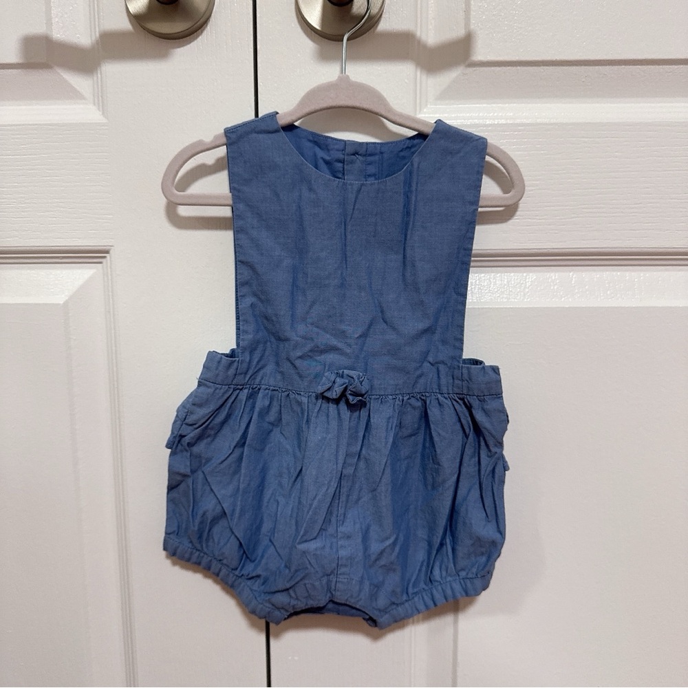 Jacadi 💕 Blue Romper Jumpsuit